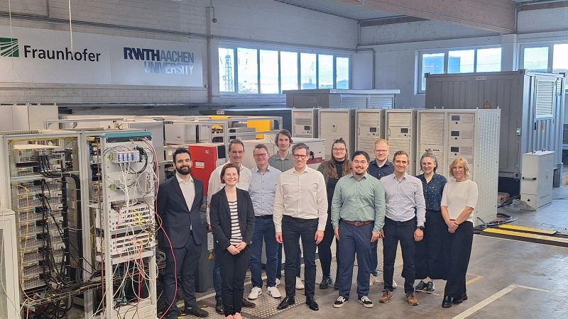 Projektteam von CloudEnerChain beim Kick-off am 10. und 11. März 2026 in Aachen